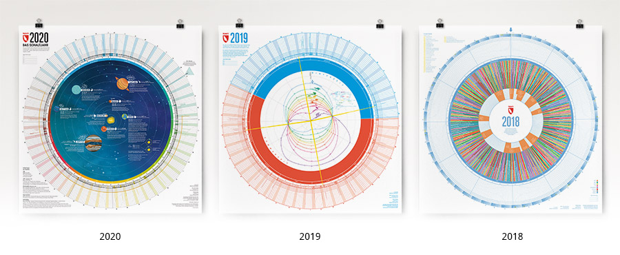Calendar 2020 - 2019 - 2018
