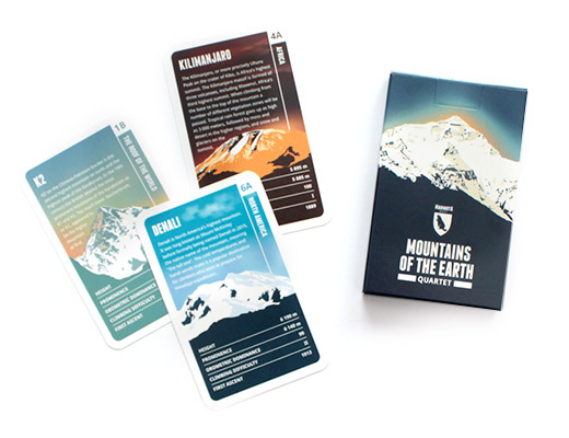 Mountains of the Earth Quartet card game