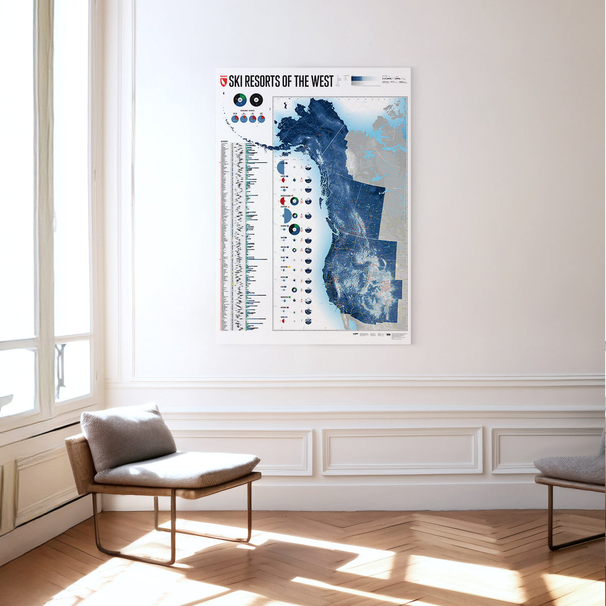 Ski Resorts of the West – further view