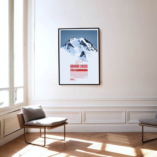Grande Casse as a print hanging on a wall