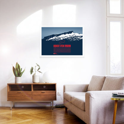 Detail view: Hoher Ifen as a print