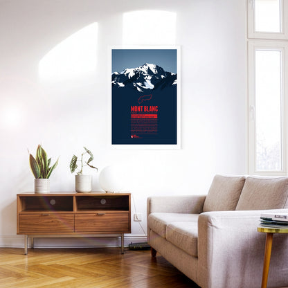 Detailansicht: Mont Blanc als Druck (1 von 2)