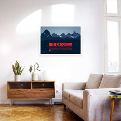 Detailansicht: Minarets als Druck (2 von 2)