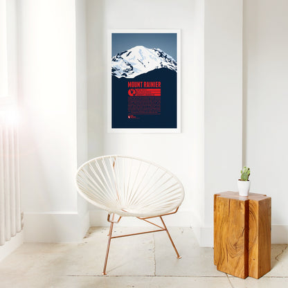 Detailansicht: Mount Rainier als Druck (2 von 2)