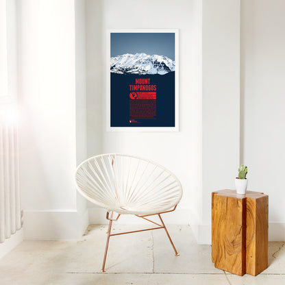 Detailansicht: Mount Timpanogos als Druck (2 von 2)