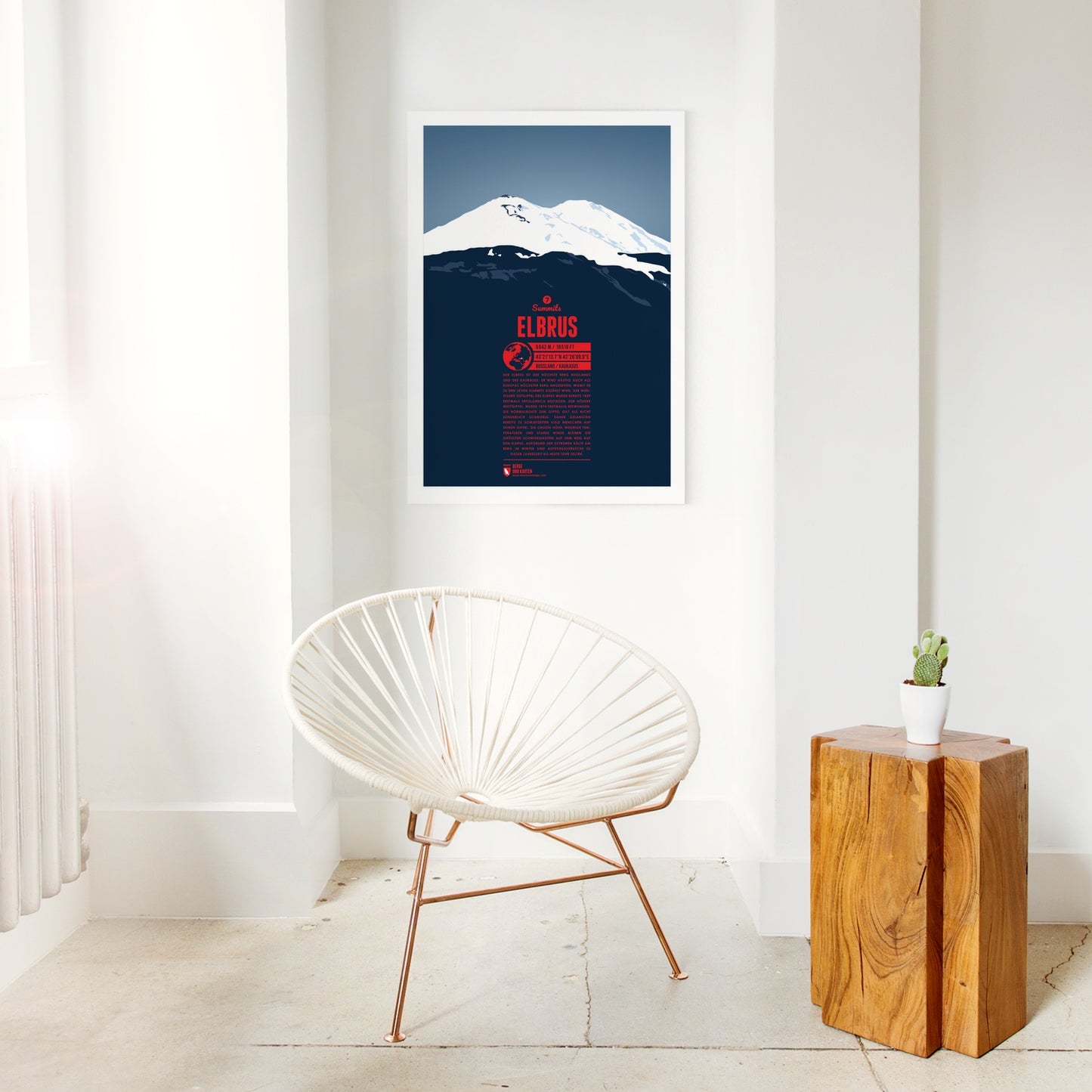 Detailansicht: Elbrus als Druck (2 von 2)