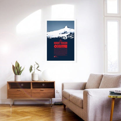 Detailansicht: Mount Vinson als Druck (1 von 2)