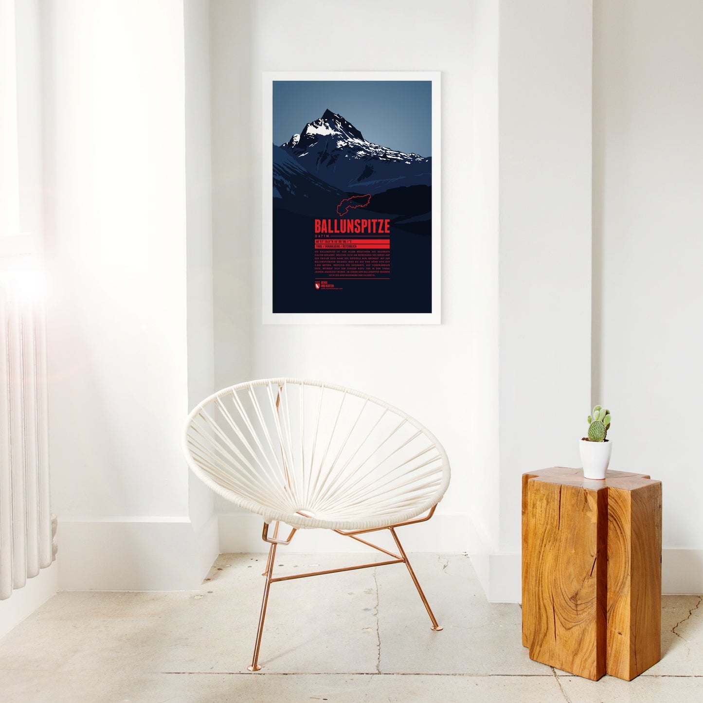 Detail view: Ballunspitze as a print (2 of 2)