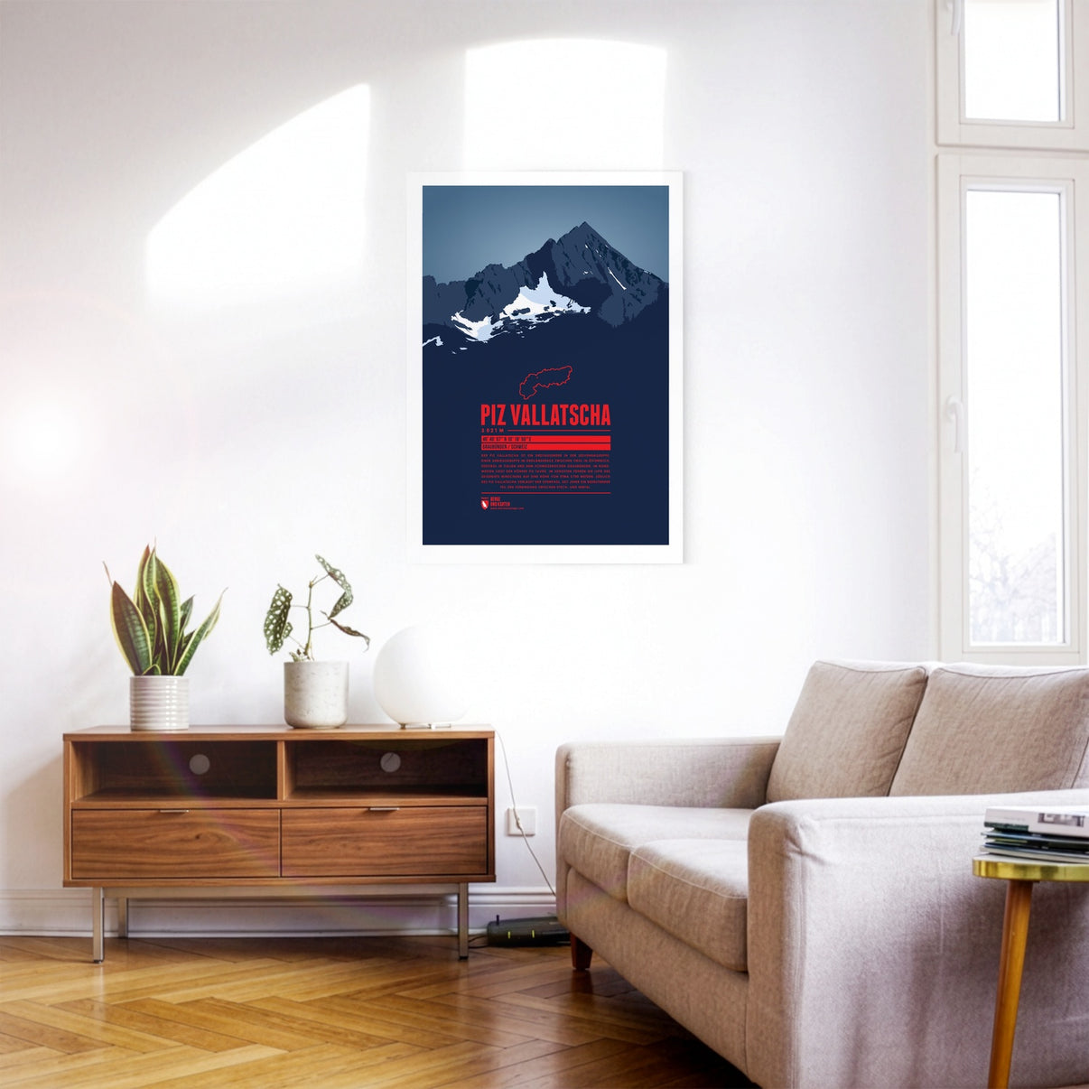 Detailansicht: Piz Vallatscha als Druck (1 von 2)