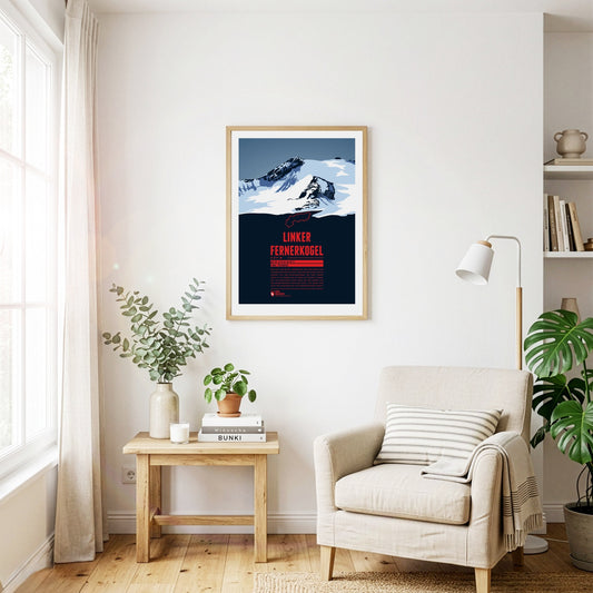 Detail view: Linker Fernerkogel as a print (1 of 2)