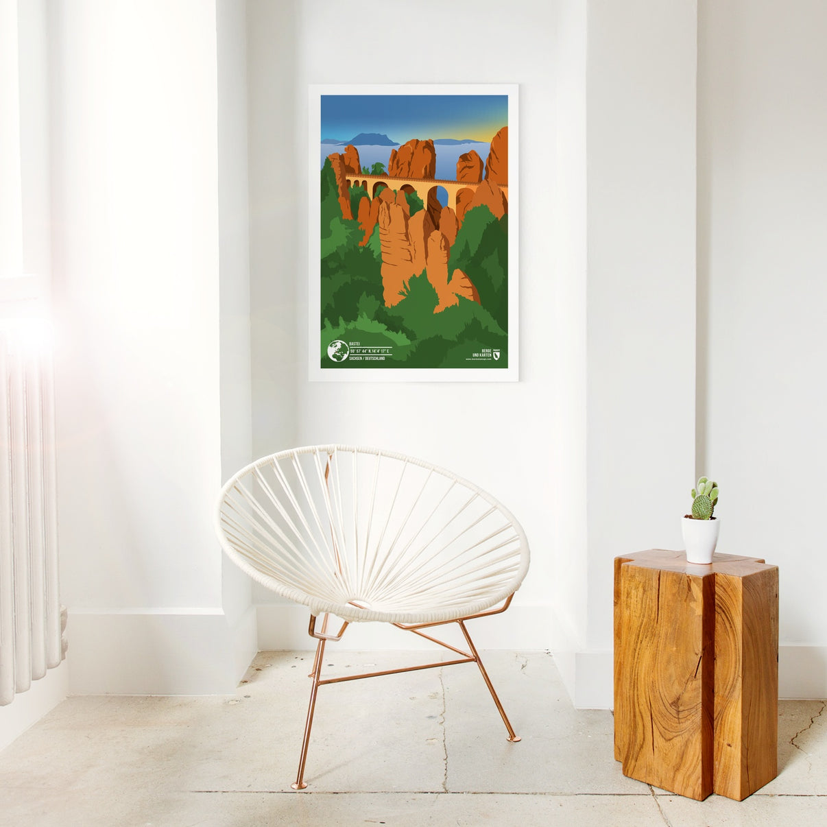 Detail view: Bastei as a print (2 of 2)