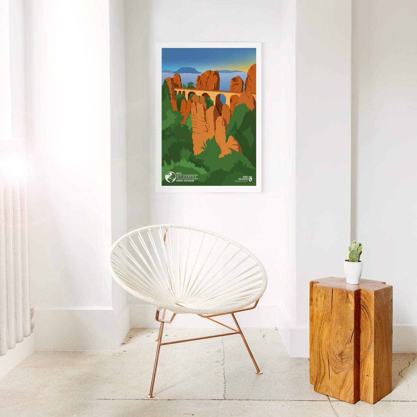 Detail view: Bastei as a print (2 of 2)