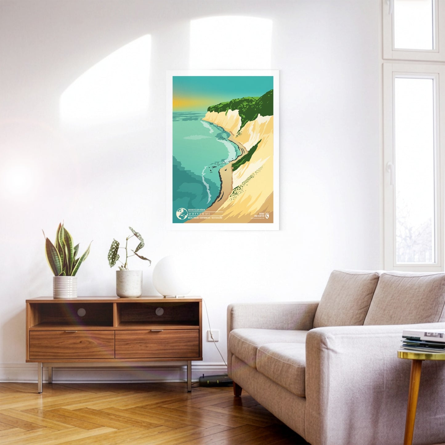 Detail view: Chalk Cliffs on Rügen as a print (1 of 2)