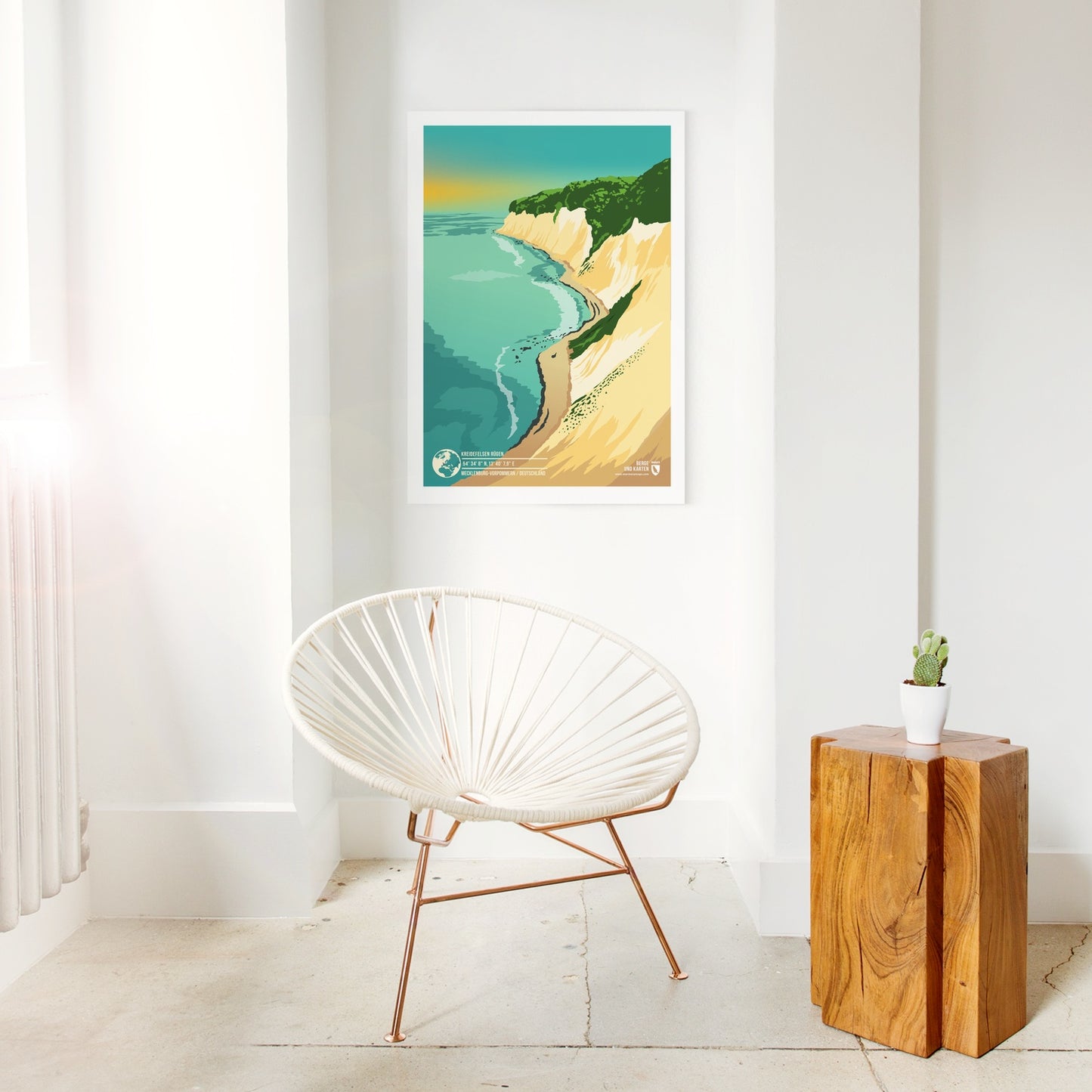 Detail view: Chalk Cliffs on Rügen as a print (2 of 2)