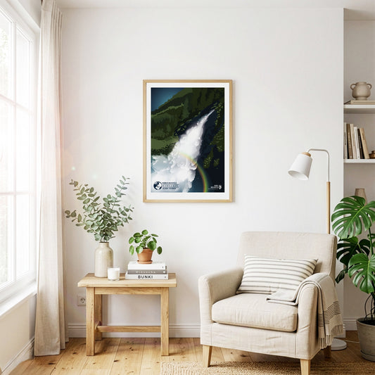 Detail view: Krimml Waterfalls as a print (1 of 2)