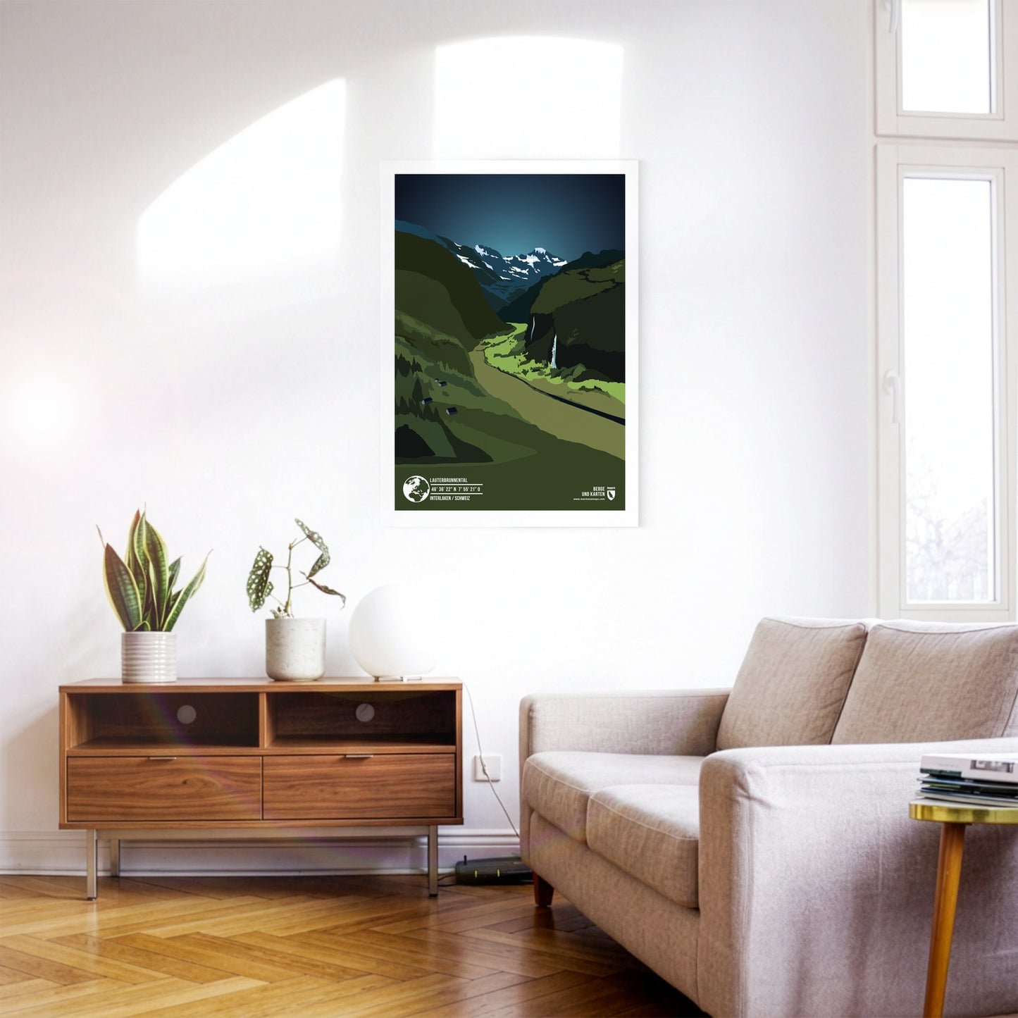 Detail view: Lauterbrunnental as a print (1 of 2)