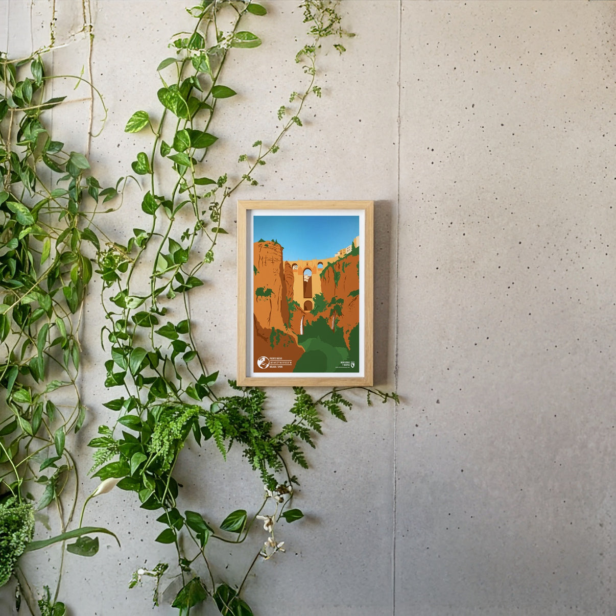 Detail view: Puente Nuevo as a print