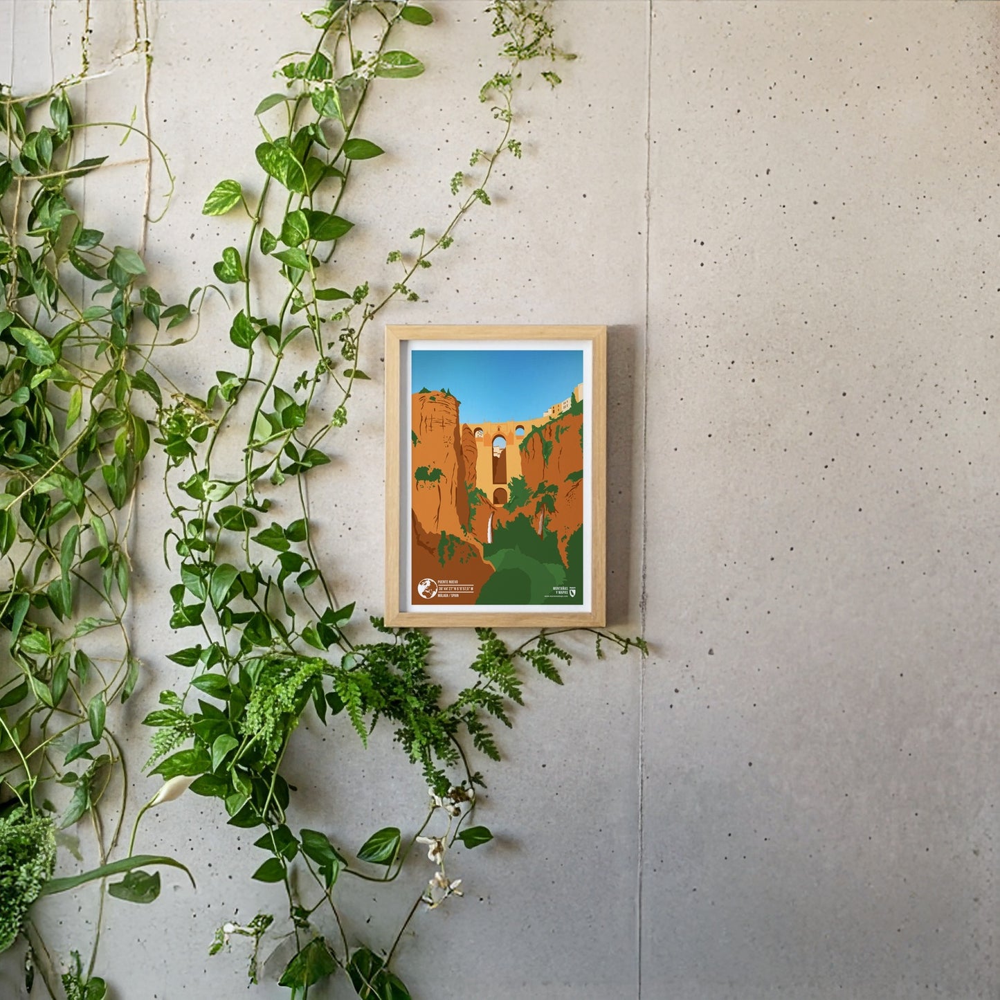 Detail view: Puente Nuevo as a print