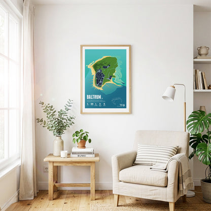 Detail view: Baltrum as a print (1 of 2)