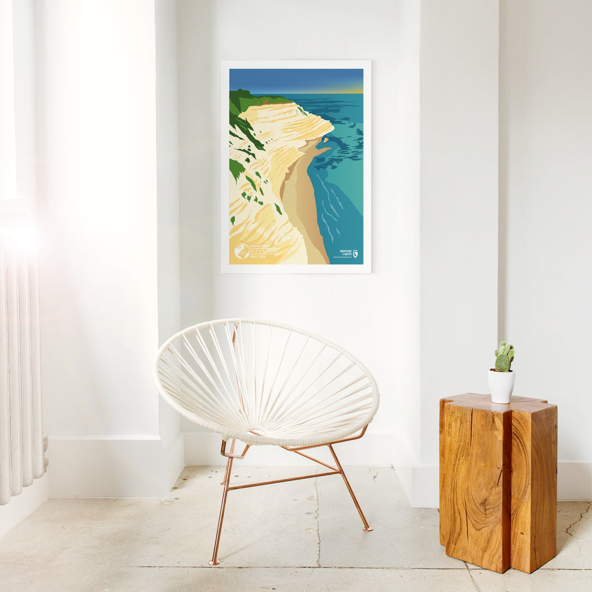 Detail view: Scala dei Turchi as a print (2 of 2)