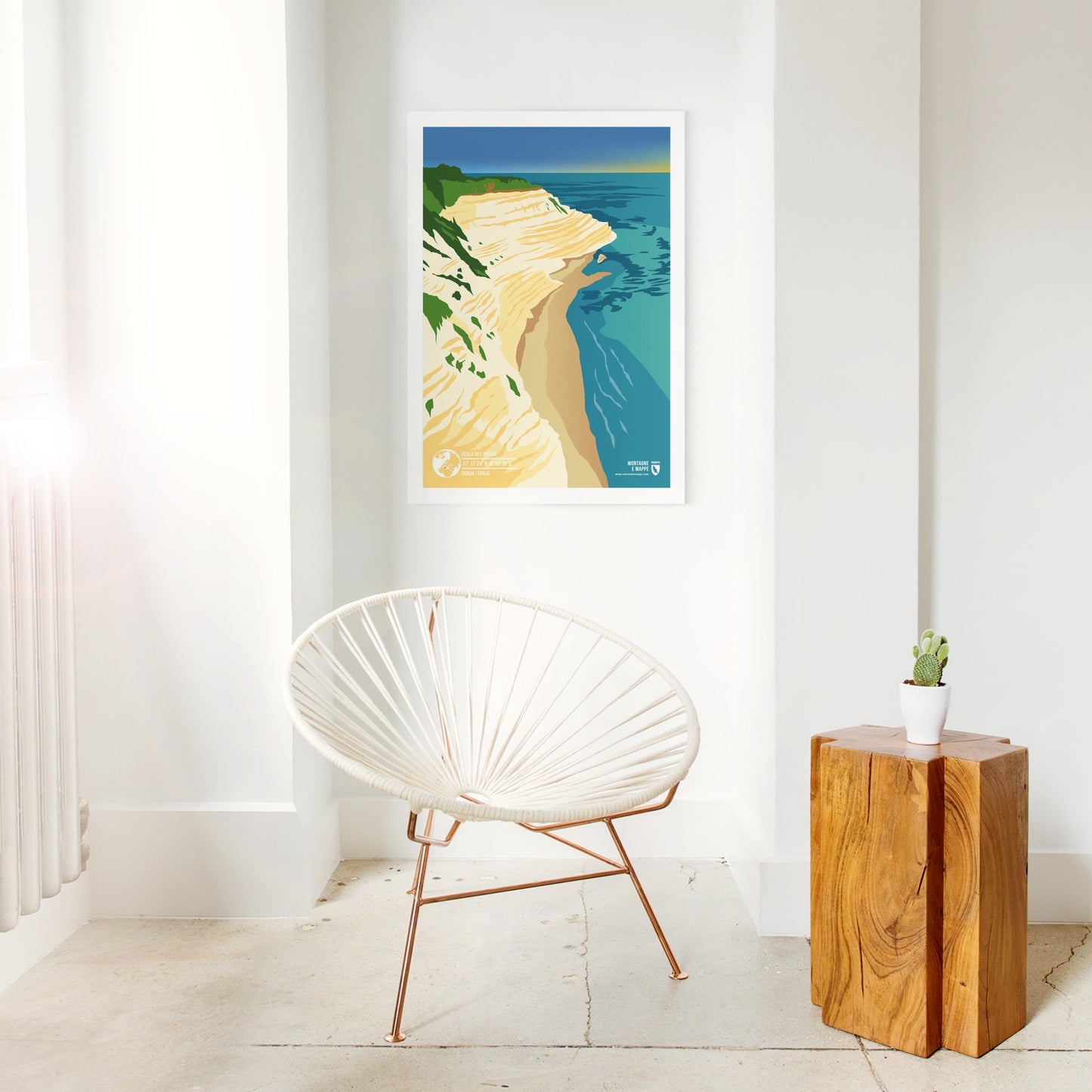 Detail view: Scala dei Turchi as a print (2 of 2)