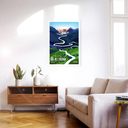 Detailansicht: Col de l'Iseran als Druck (1 von 2)