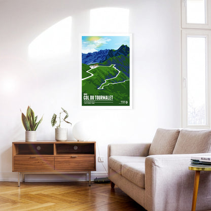 Detail view: Col du Tourmalet as a print (1 of 2)