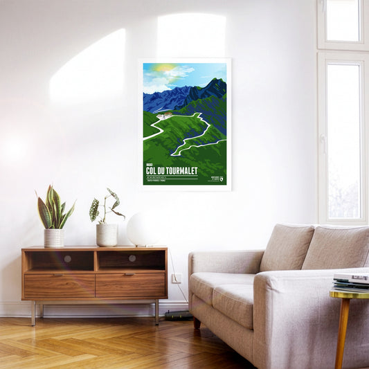 Detail view: Col du Tourmalet as a print (1 of 2)