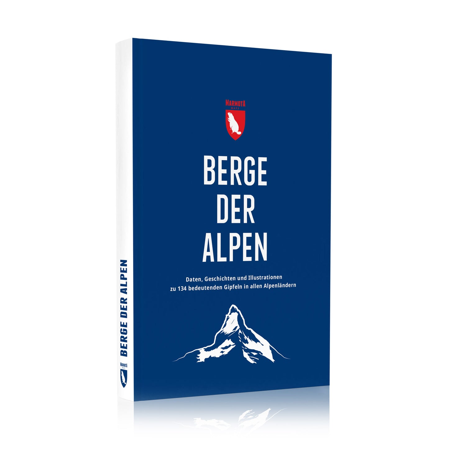 Cover des Buchs „Berge der Alpen Buch“ von Marmota Maps