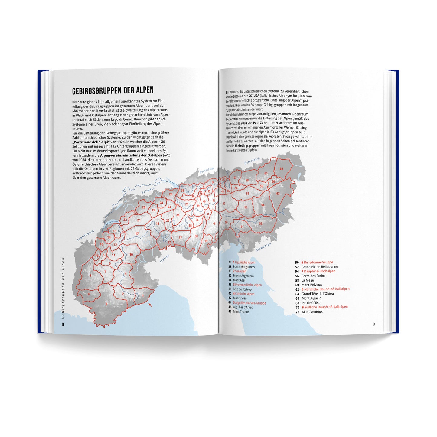 „Berge der Alpen Buch“ – weitere Ansicht (2 von 4)