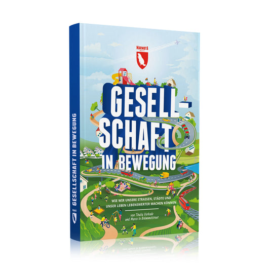 Cover des Buchs „Gesellschaft in Bewegung“ von Marmota Maps