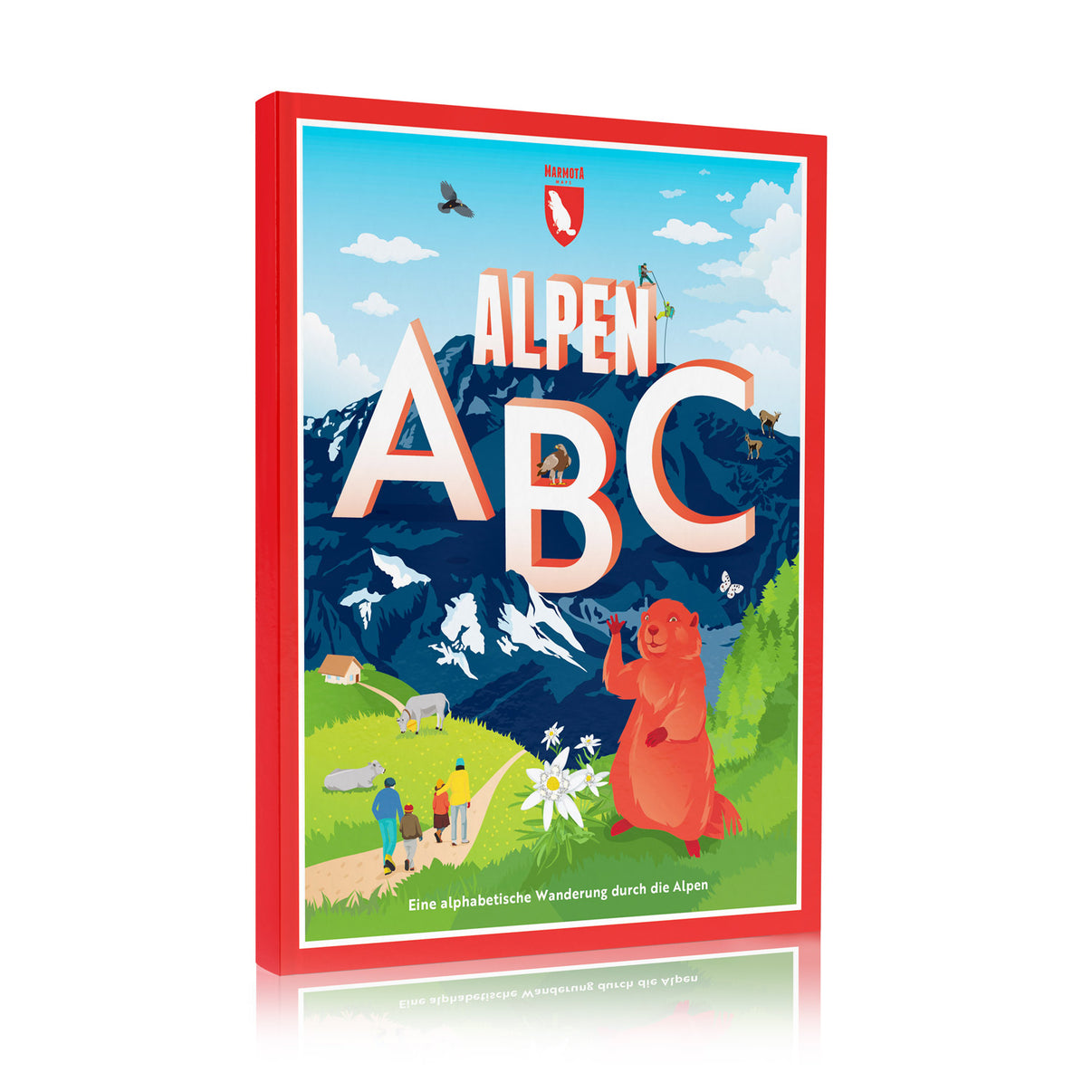 Cover des Buchs „Alpen-ABC“ von Marmota Maps