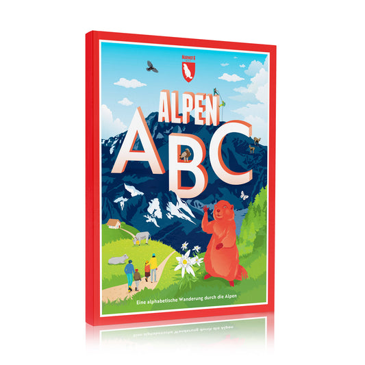 Cover des Buchs „Alpen-ABC“ von Marmota Maps