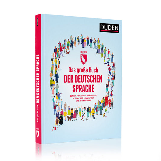 Cover des Buchs „Das große Buch der deutschen Sprache“ von Marmota Maps