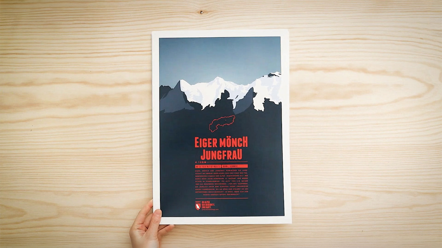 Load video: Our mountain prints