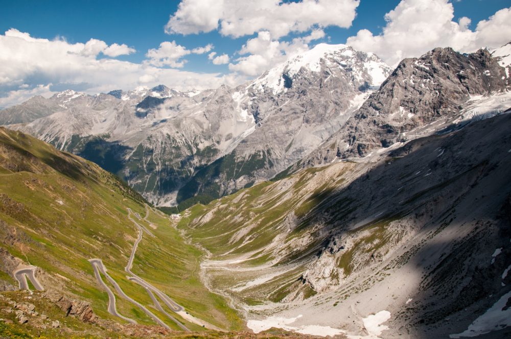 Berge der Alpen: Der Ortler vom Stelvio Pass, fotografiert von David Marcu