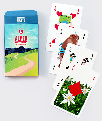 Alpen Spielkarten