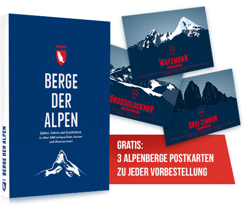 Berge der Alpen Buch