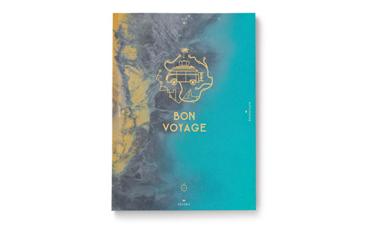 Bon Voyage - Dein Reisetagebuch zum Eintragen.