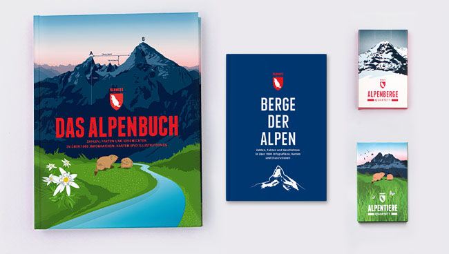 Das Alpen-Geschenke-Set von Marmota Maps