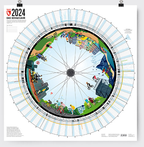 Marmota Maps Calendar 2024