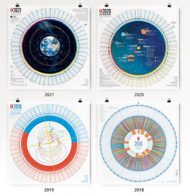 Kreiskalender 2021–2020–2019–2018
